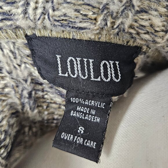 LOULOU - Size: S - Cozy Marled Knit Cardigan - Picture 5 of 5